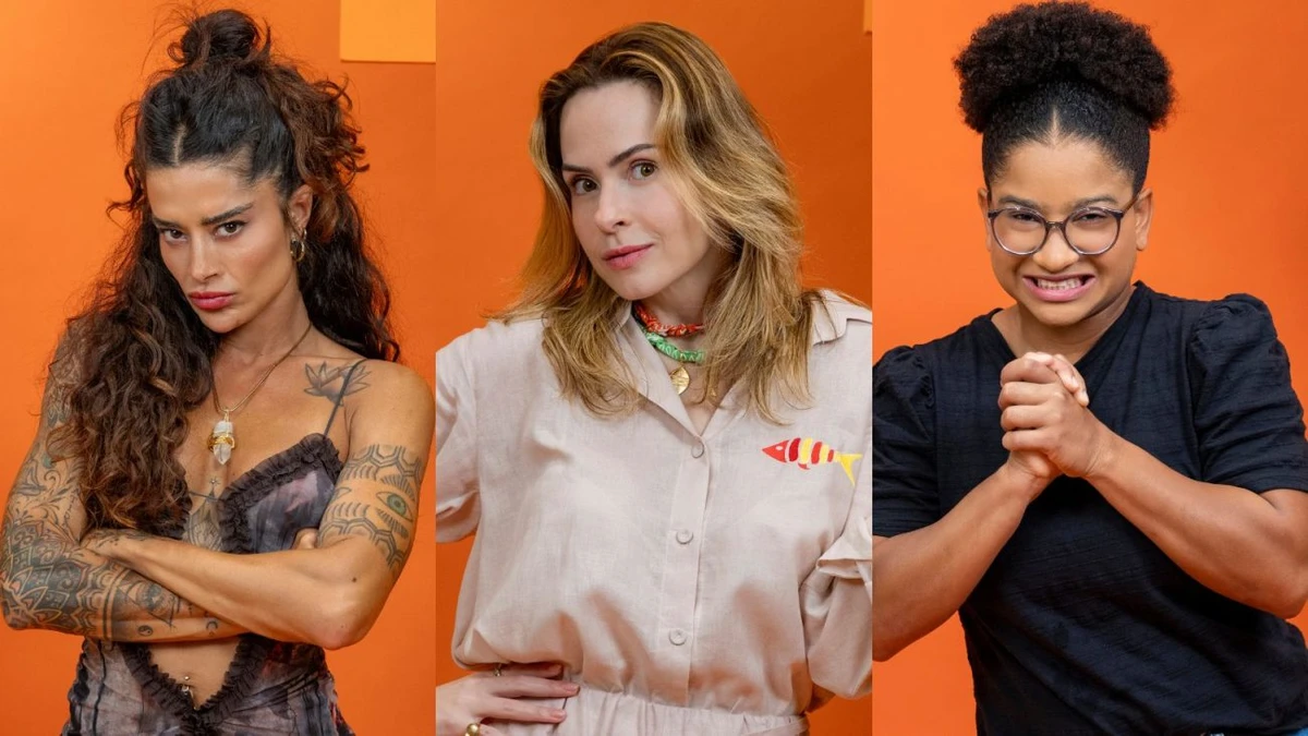 Aline Campos, Ana Paula Renault e Milena estão no primeiro paredão do BBB 26 por Divulgação/Globo 