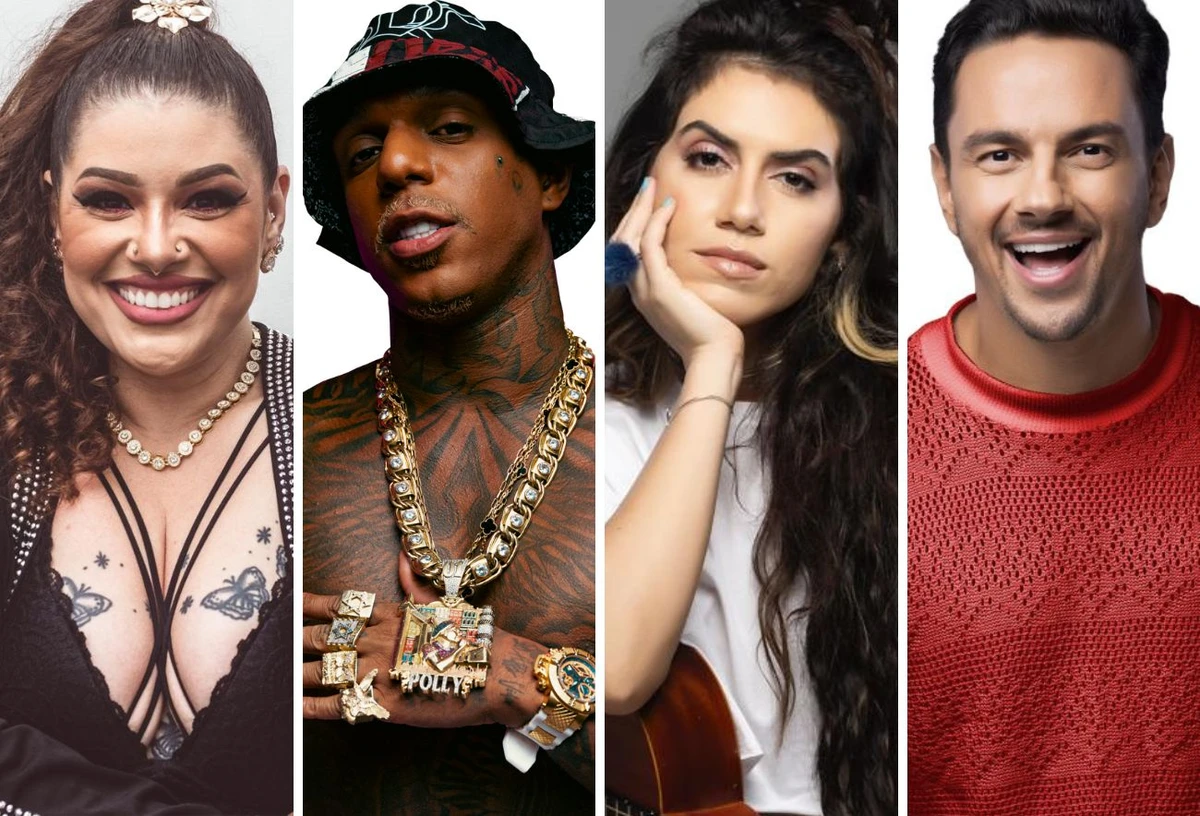 Atrações do palco Rua Coke Sudio do Festival de Verão