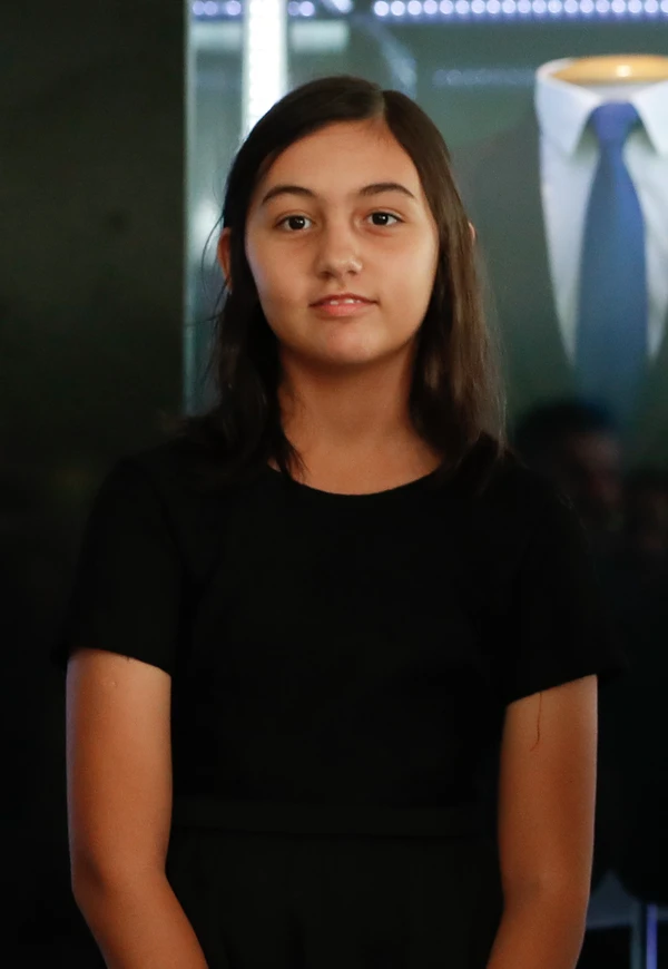 Laura Bolsonaro por Alan Santos/PR