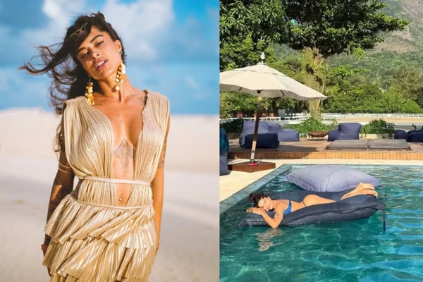 Mansão de Aline foi construída há dois anos