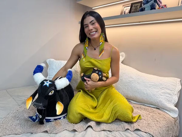 Marciele (BBB 26) é Cunhã-Poranga do Boi Caprichoso  por Fabio Rosso/gshow