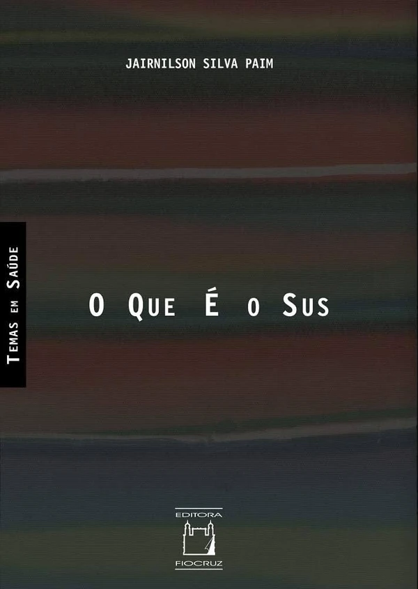 O que é SUS, de Jairnilson Silva Paim (Editora Fiocruz). A luta pelo direito à saúde e pela consolidação do Sistema Único de Saúde (SUS) brasileiro tem se expressado a partir da articulação de trabalhadores dos campos da saúde, pesquisadores e militantes dos movimentos sociais nas duas últimas décadas. Este livro busca esclarecer o que é, o que não é, o que faz, o que deve fazer e o que pode fazer o SUS. por Reprodução