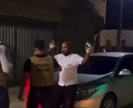 Vídeo com a discussão foi publicado nas redes sociais de Marina por Reprodução/ Redes sociais