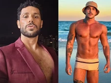 Imagem - Romance no ar? Amaury Lorenzo aparece ao lado de homem malhado e agita web