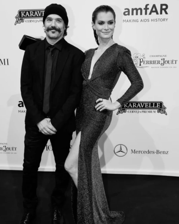 Alinne Moraes e Mauro Lima por Reprodução