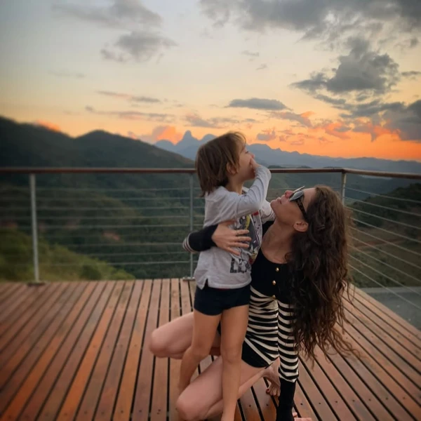 Alinne Moraes e Mauro Lima por Reprodução