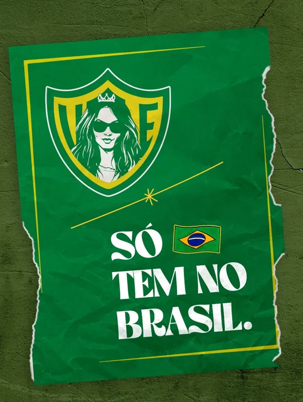 Abadá do Bloco O Vale: Alinne Rosa anuncia "Só tem no Brasil" como tema do seu carnaval 2026   por Divulgação 