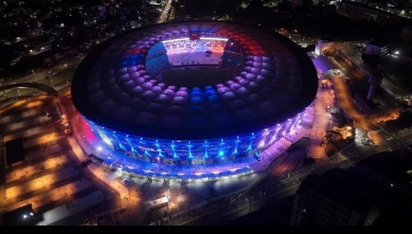 Arena Fonte Nova agora conta com nova iluminação