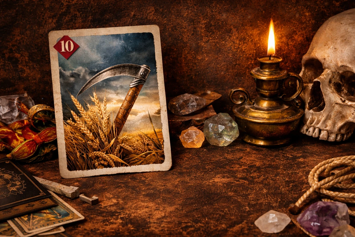 Baralho Cigano: Carta da Foice