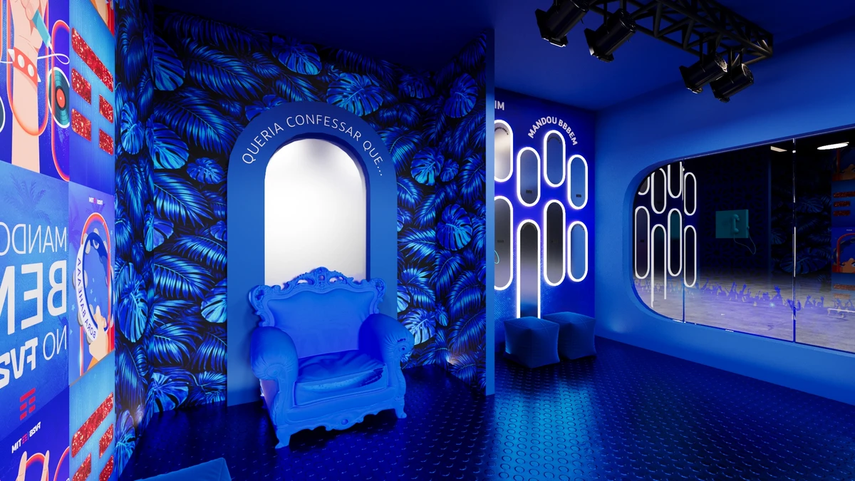 Casa Creators da TIM no Festival de Verão por Divulgação