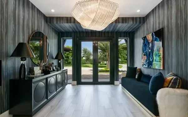 Casa de luxo de Messi nos EUA por Reprodução