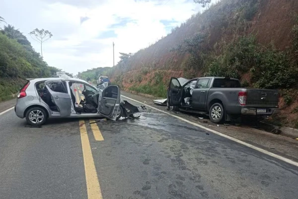 Casal morreu após batida frontal por Reprodução