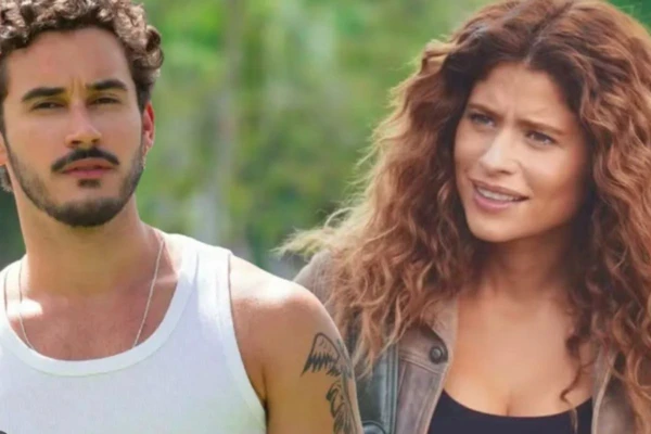 João Raul e Agrado em 'Coração Acelerado'