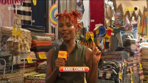 Karol Conká é a nova contratada da #RedeBBB por Globo/Reprodução