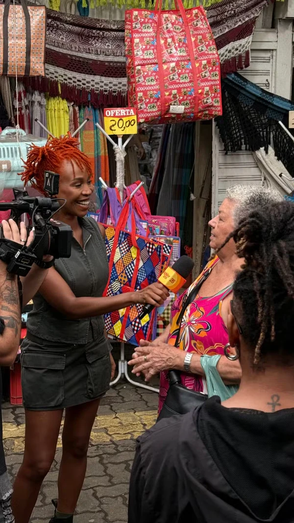 Karol Conká é a nova contratada da #RedeBBB por Gustavo Buna/Gshow/Reprodução