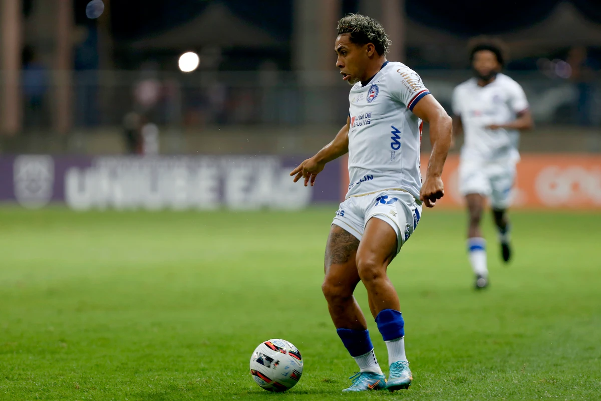 Victor Jacaré em ação pelo Bahia