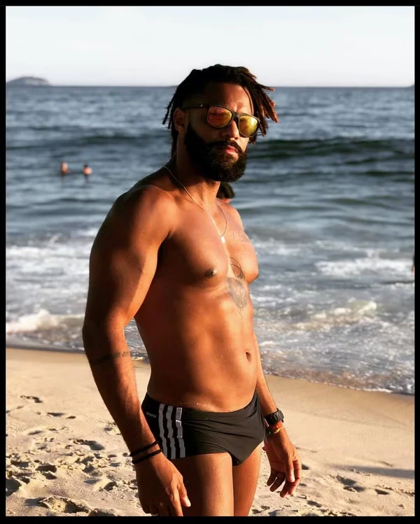 Vitor Moraes, namorado de Milton Cunha   por Reprodução/Redes Sociais 