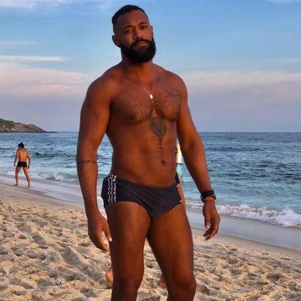 Vitor Moraes, namorado de Milton Cunha   por Reprodução/Redes Sociais 