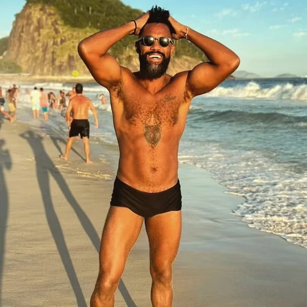 Vitor Moraes, namorado de Milton Cunha  por Reprodução/Redes Sociais