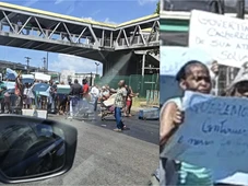 Imagem - Ambulantes protestam em frente à antiga rodoviária: 'Governador, não somos cachorros, precisamos de sua atenção'