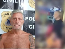 Imagem - VÍDEO: condenado por matar mulher, Sérgio Nahas foi preso após ser identificado por câmeras em Praia do Forte