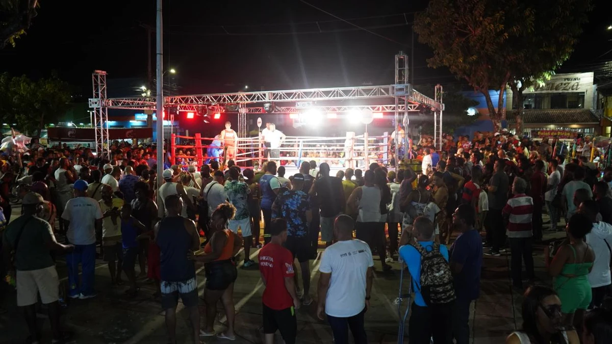Festival Boxe do Subúrbio terá 16 lutas no próximo dia 31 por Divulgação