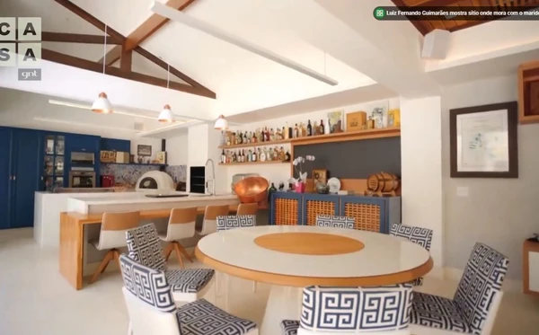 Mansão de Diogo Nogueira por Reprodução