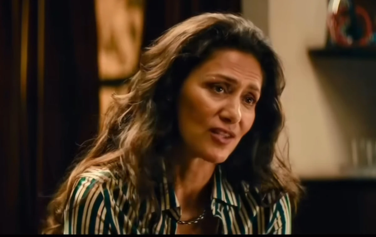 Maria Fernanda Cândido vive Elza, uma personagem estratégica e envolvida na rede de apoio a perseguidos políticos durante a ditadura militar por Reprodução