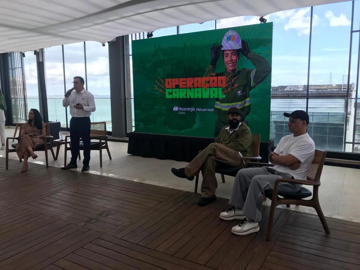 O encontro de divulgação da campanha contou com a presença de Russo Passapusso e Beto Barreto, integrantes da banda BaianaSystem