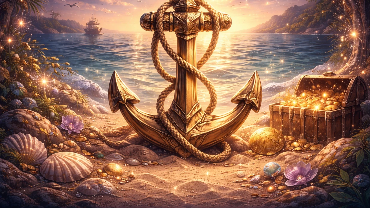 Imagem - A carta Âncora domina o Baralho Cigano deste sábado (24 de janeiro): estabilidade exige paciência e firmeza