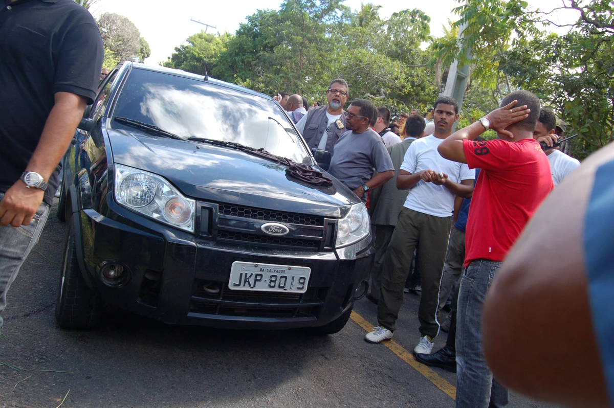Cena do crime por Almiro Lopes/Arquivo CORREIO