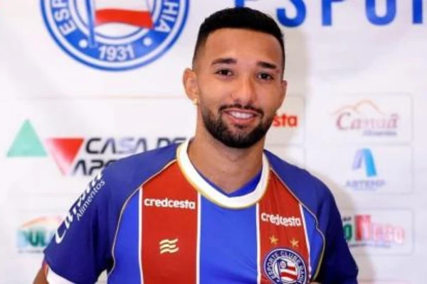 Clayson passou pelo Bahia em 2020 por Felipe Oliveira/EC Bahia