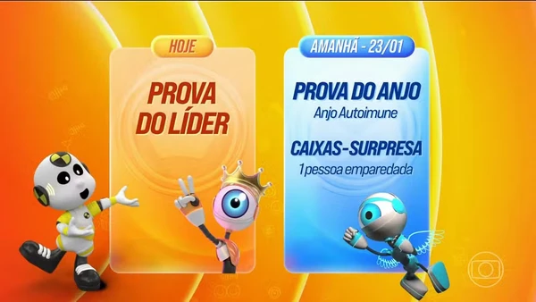 Dinâmica da segunda semana do BBB 26 foi anunciada nessa quinta (22) por Globo/Reprodução