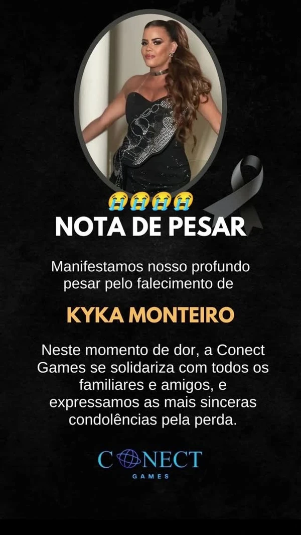 Familiares e amigos lamentaram a morte de Kyka Monteiro por Reprodução/ Redes sociais