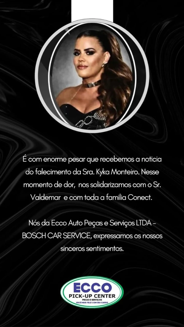 Familiares e amigos lamentaram a morte de Kyka Monteiro por Reprodução/ Redes sociais