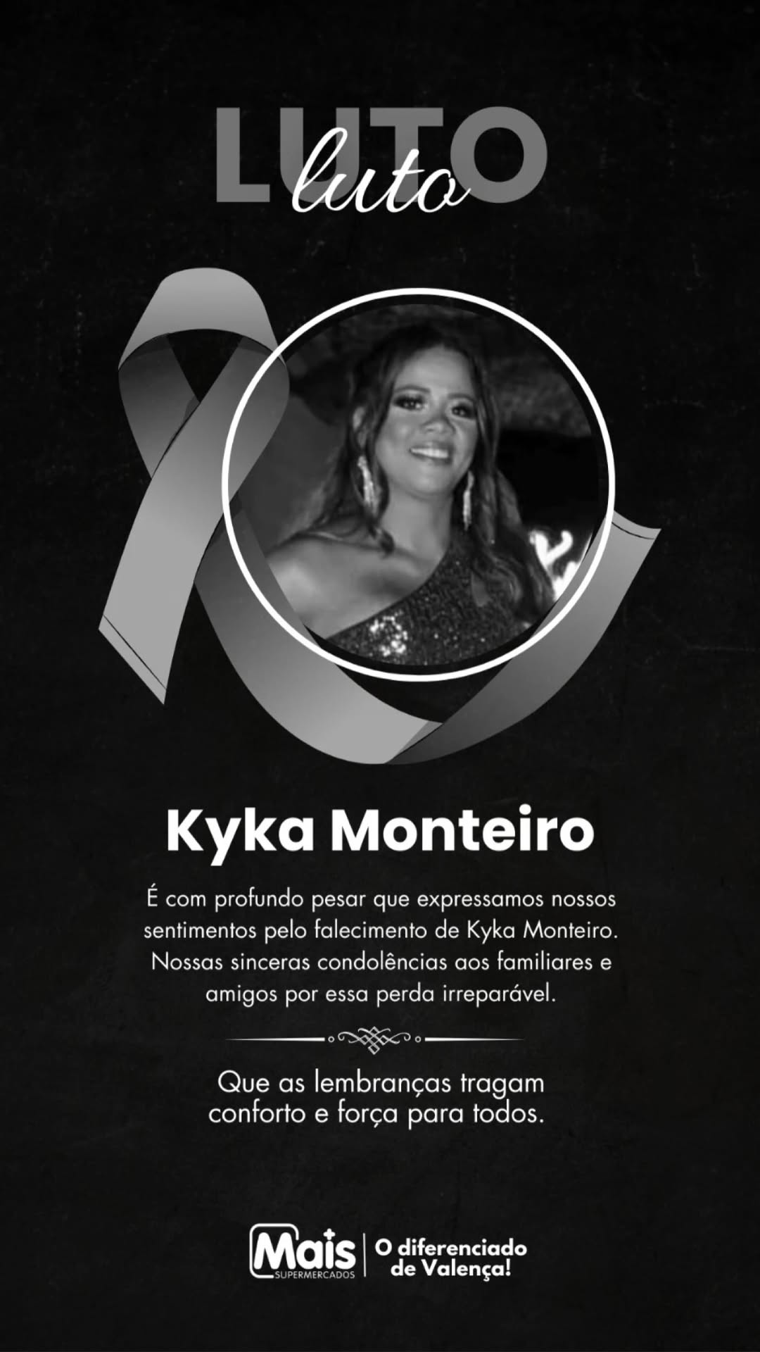 Familiares e amigos lamentaram a morte de Kyka Monteiro por Reprodução/ Redes sociais