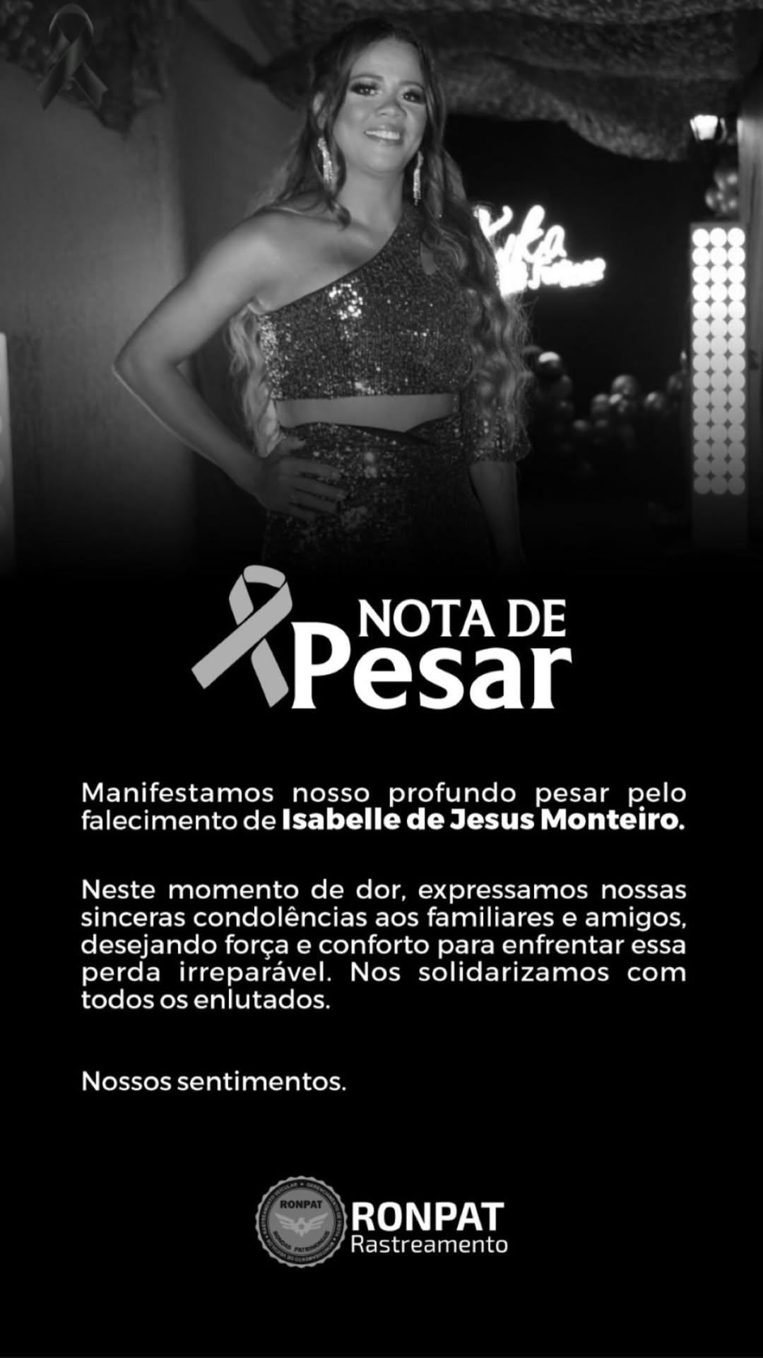 Familiares e amigos lamentaram a morte de Kyka Monteiro por Reprodução/ Redes sociais