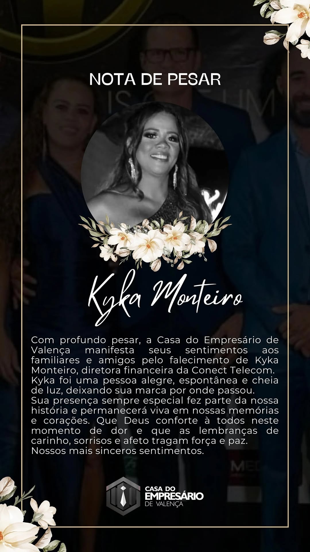 Familiares e amigos lamentaram a morte de Kyka Monteiro por Reprodução/ Redes sociais