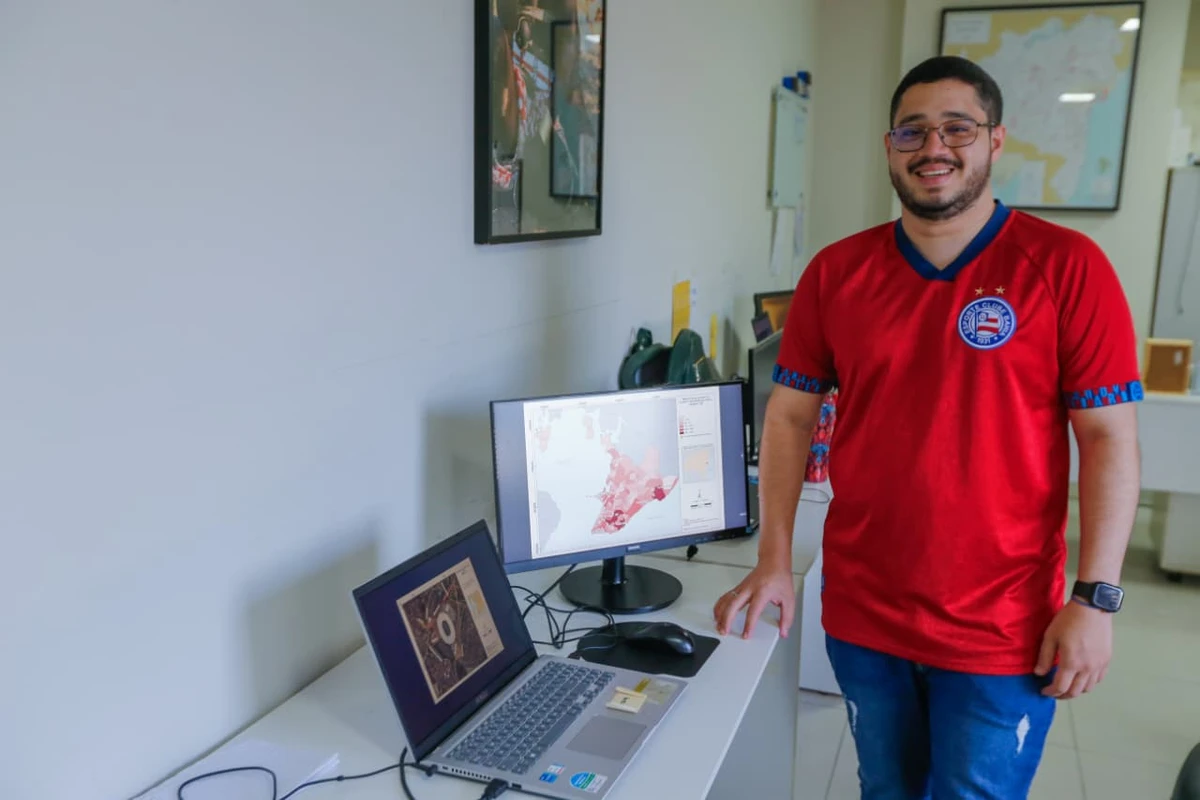 Geógrafo Ian Mesquita analisou 110 mil registros para identificar a relação do clube e dos associados com regiões da cidade por Arisson Marinho