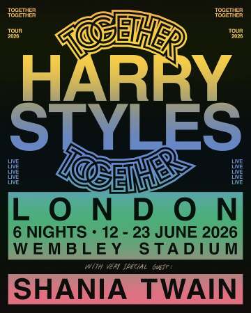 Harry Styles divulga datas para a sua nova turnê 'Together, Together', em 2026 por Divulgação 