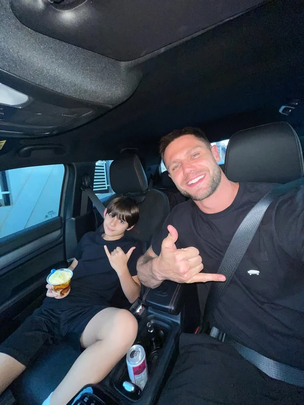 João Lucas é filho de Jonas Sulzbach e Natália Vieira por Reprodução/Instagram