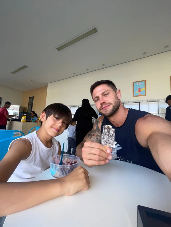 João Lucas é filho de Jonas Sulzbach e Natália Vieira por Reprodução/Instagram
