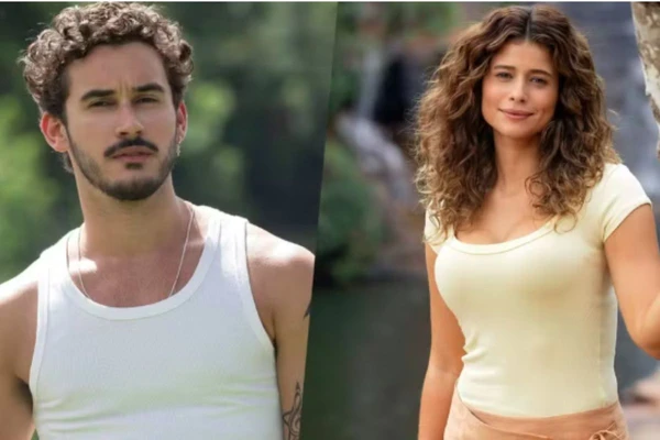 João Raul e Agrado em 'Coração Acelerado'