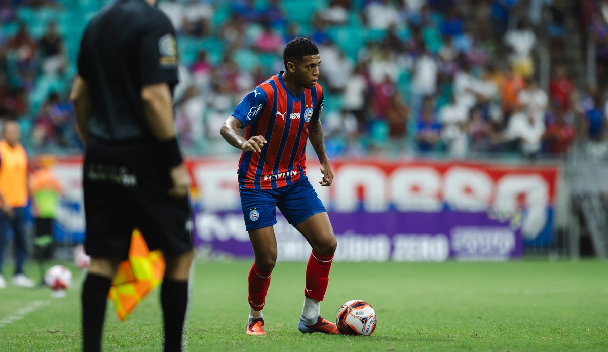 Kauê Furquim: 7 jogos (4 como titular), 2 gols e 1 assistência por Letícia Martins/EC Bahia