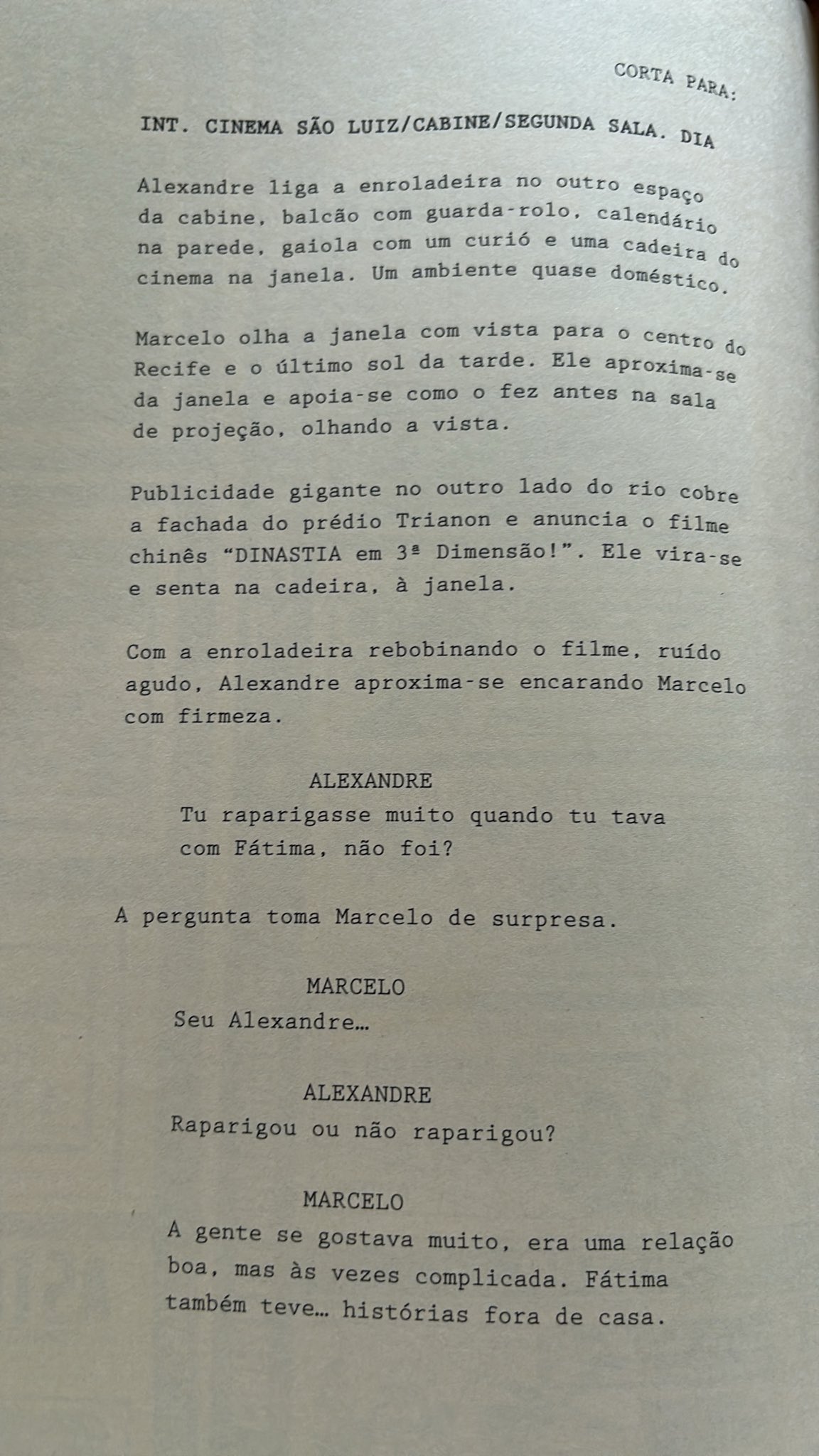 Livro de 'O Agente Secreto' revela se personagem de Wagner Moura traiu Fátima por Reprodução/X