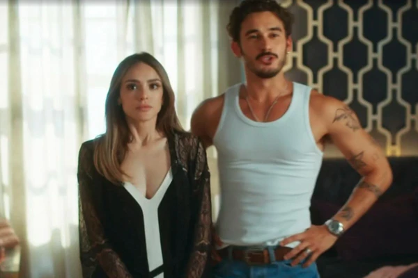 Naiane e João Raul em 'Coração Acelerado'