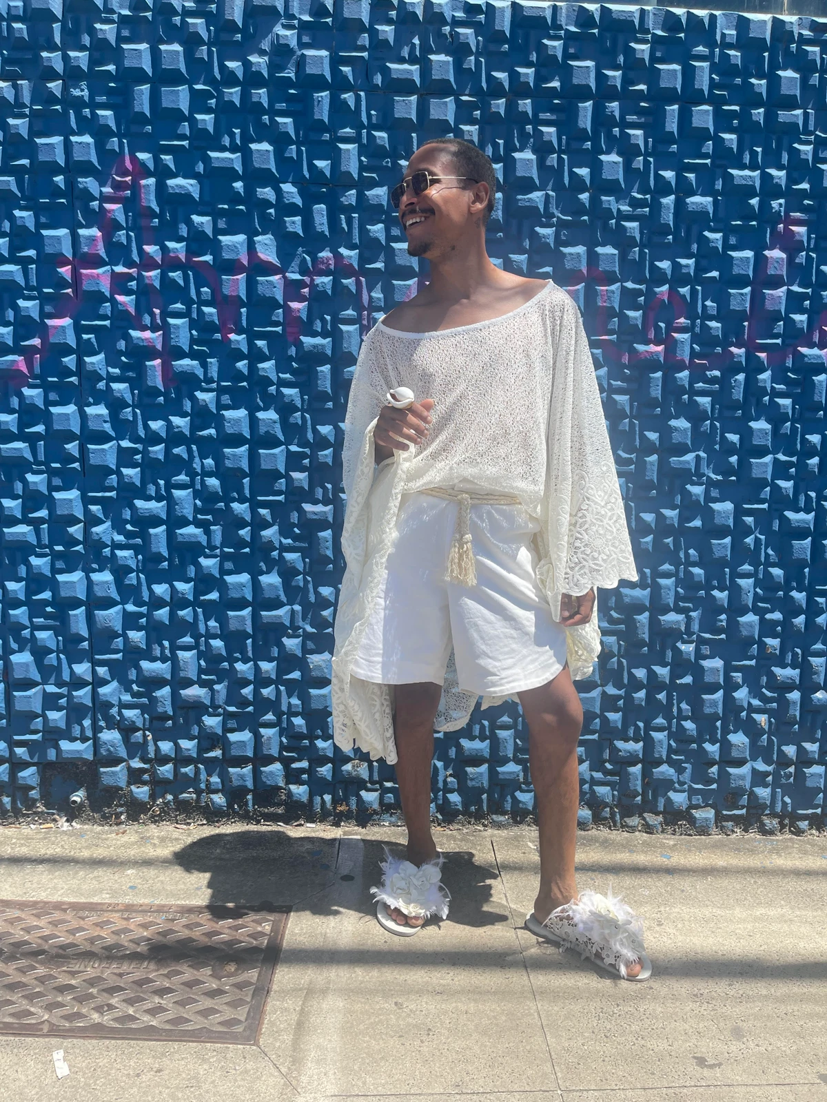 O stylist Paulinho Rocha deixa bem claro que sabe o que faz