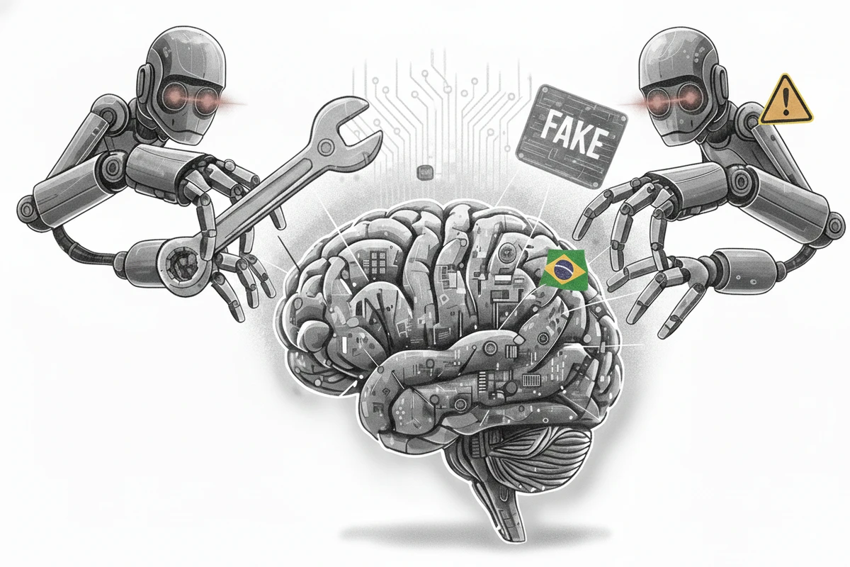 parcela significativa dos brasileiros acredita em informações falsas