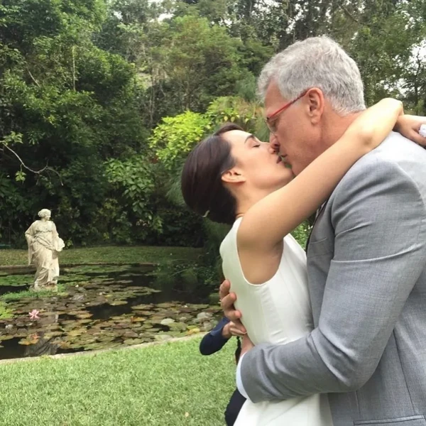 Pedro Bial e Maria Prata por Reprodução