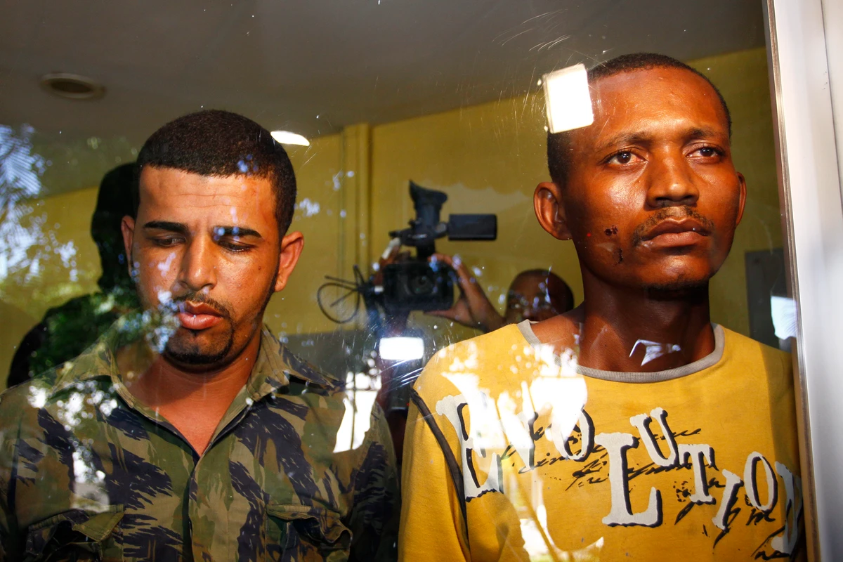 Presos pela morte do delegado por Robson Mendes/Arquivo CORREIO